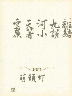 云天河九离大帝原著小说结局封面