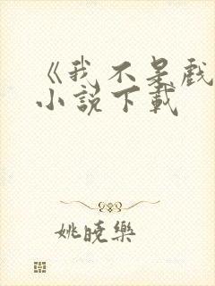 《我不是戏神》小说下载