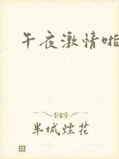 午夜激情啪啪片