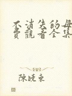 不消失的母爱免费观看全集