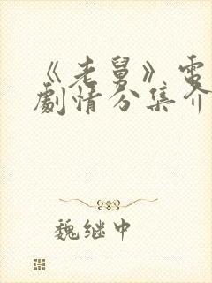 《老舅》电视剧剧情分集介绍