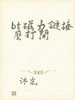 bt磁力链接怎么打开封面