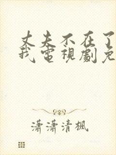 丈夫不在了公追我电视剧免费观看