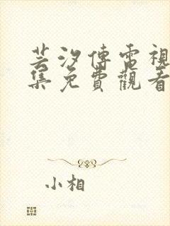 芸汐传电视剧全集免费观看完整版封面