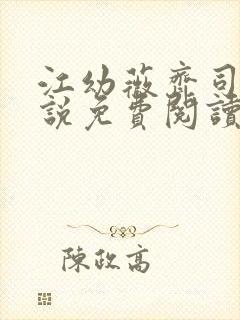 江幼薇齐司年小说免费阅读最新章节封面