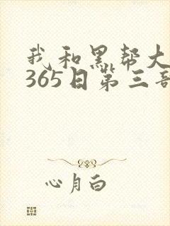 我和黑帮大佬的365日第三部封面