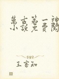 万古第一神正版小说免费阅读