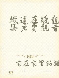 炽道在线观看全集免费观看电视剧