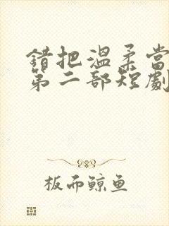 错把温柔当情深第二部短剧