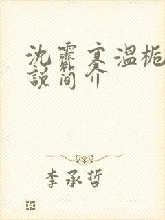 沈霁寒温栀妍小说简介