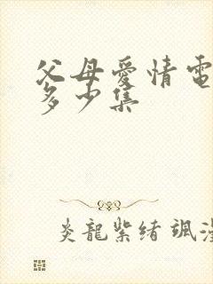 父母爱情电视剧多少集