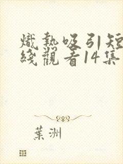 炽热吸引短剧在线观看14集封面