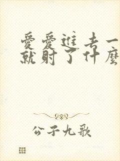 爱爱进去一分钟就射了什么原因?