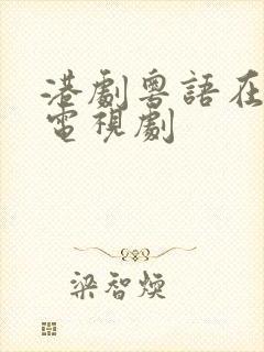 港剧粤语在线看电视剧