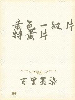 黄色一级片大黄特黄片