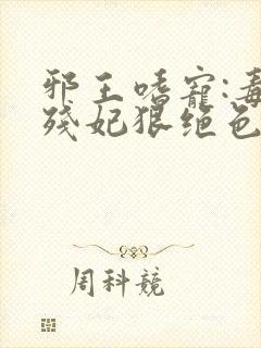 邪王嗜宠:毒医残妃狠绝色