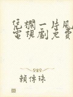 凭栏一片风云起电视剧免费观看全集封面