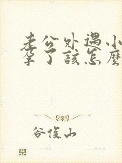 老公外遇小三怀孕了该怎么处理