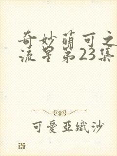 奇妙萌可之闪耀流星第23集