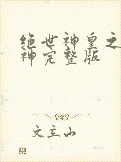 绝世神皇之第一神完整版