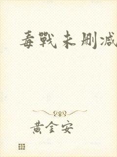 毒战未删减