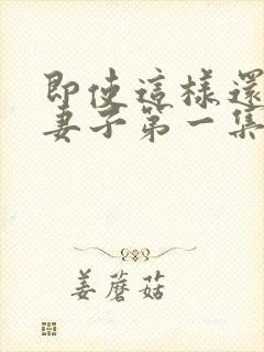 即使这样还爱着妻子第一集