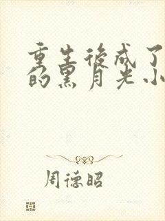 重生后成了权臣的黑月光小说