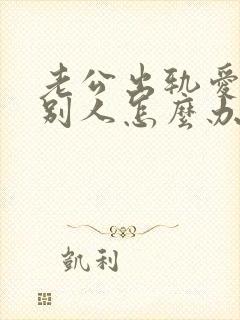 老公出轨爱上了别人怎么办