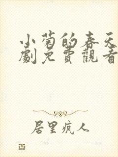 小菊的春天电视剧免费观看完整版