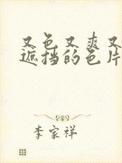 又色又爽又黄无遮挡的色片