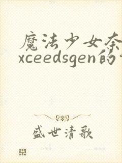 魔法少女奈叶exceedsgen的介绍