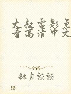 大叔电影免费观看高清中文