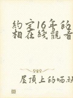 约定16年的真相在线观看封面