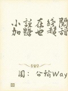 小说在线阅读不加糖也超甜