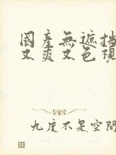 国产无遮挡又黄又爽又色视频,