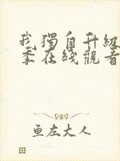 我独自升级第二季在线观看12集