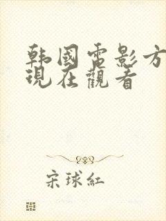 韩国电影方子传现在观看