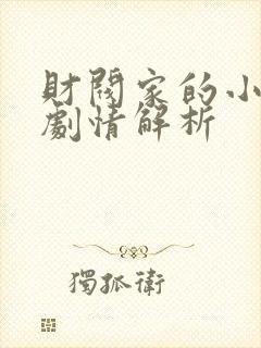 财阀家的小儿子剧情解析