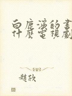 白鹿演的书意是什么电视剧