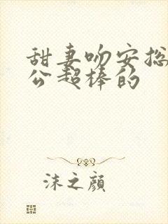 甜妻吻安总裁老公超棒的封面