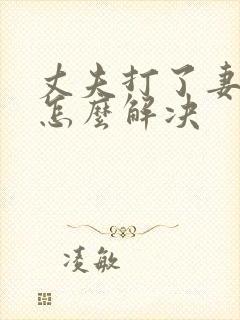 丈夫打了妻子该怎么解决