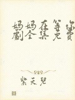 妈妈在等你电视剧全集免费观看