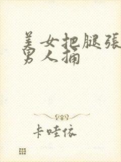 美女把腿张开给男人捅