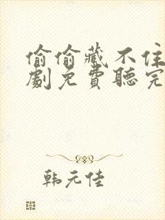 偷偷藏不住广播剧免费听完整版