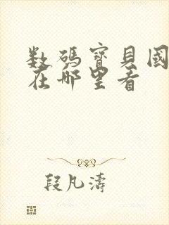 数码宝贝国语版在哪里看