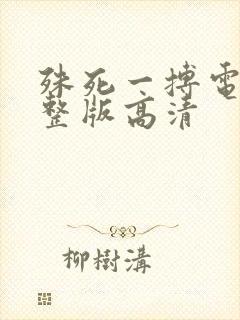 殊死一搏电影完整版高清封面