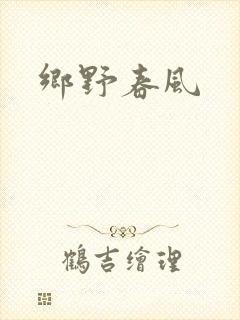 乡野春风封面