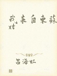 我来自东苏他txt