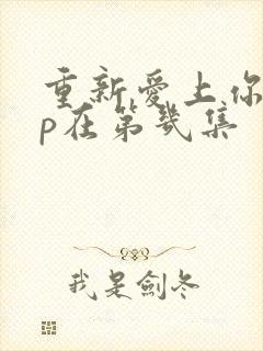 重新爱上你副cp在第几集