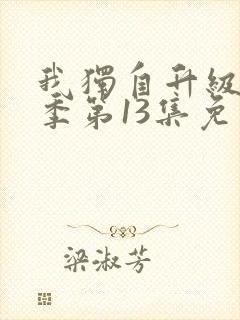 我独自升级第2季第13集免费观看